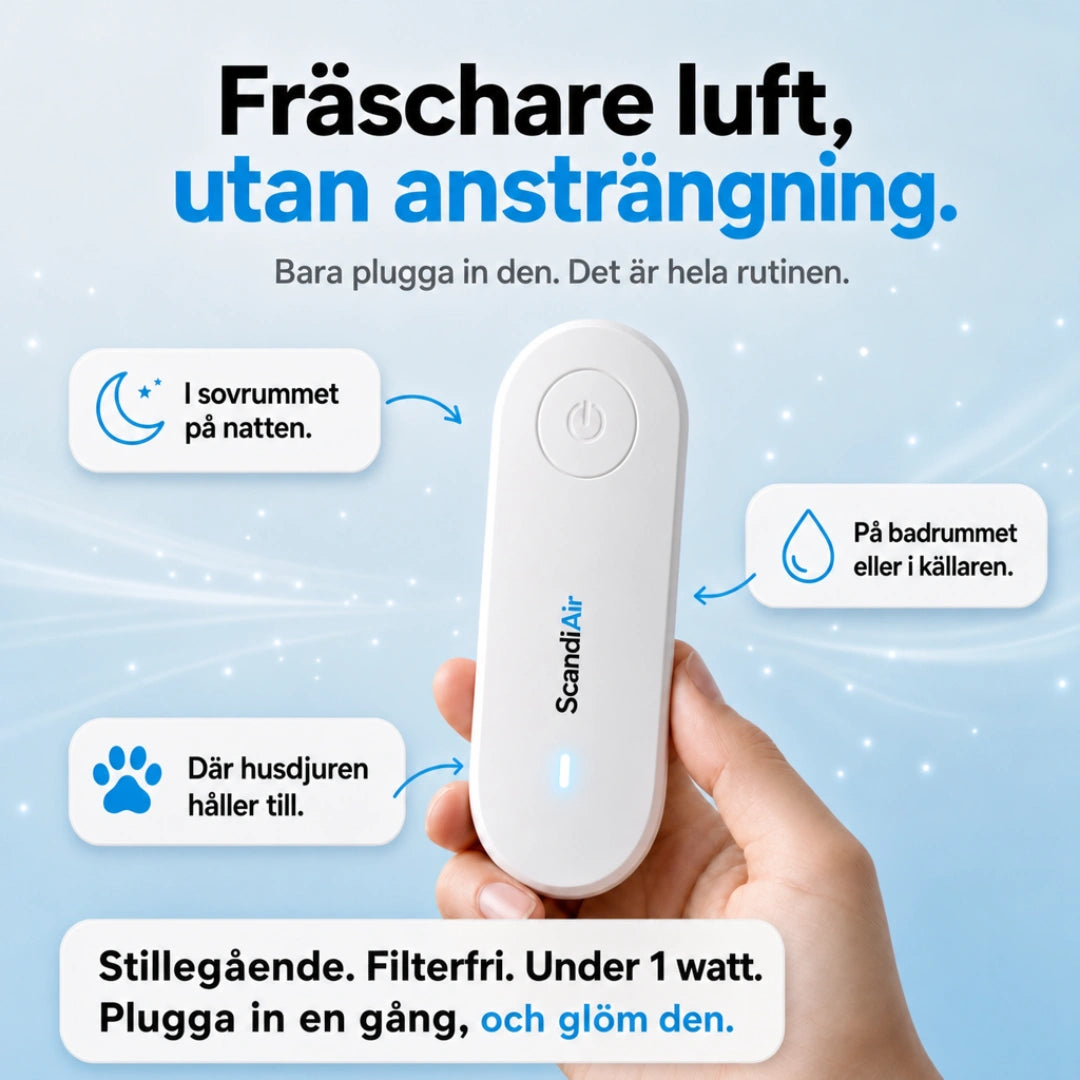 ScandiAir – Ge familjen renare luft och ett hälsosammare hem