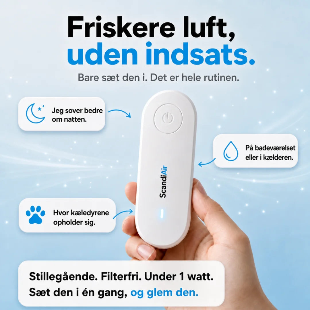 ScandiAir – Giv familien renere luft og et sundere hjem