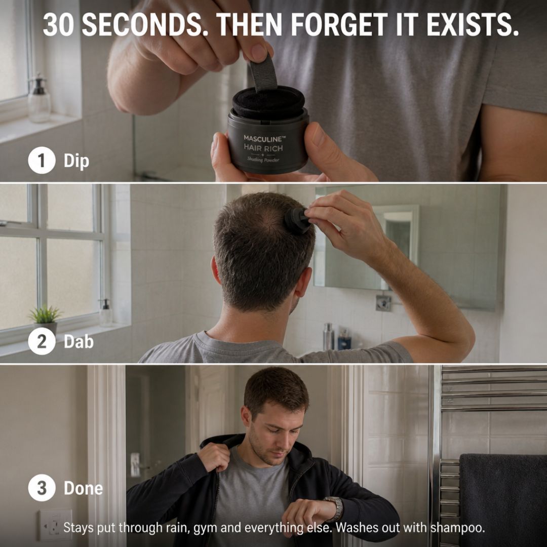 Masculine HairRich™ - Premium Hairloss Filler For Men