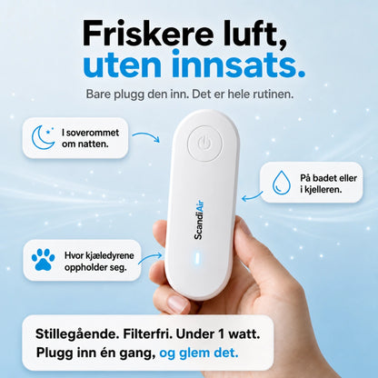 ScandiAir - Gi familien renere luft og et sunnere hjem
