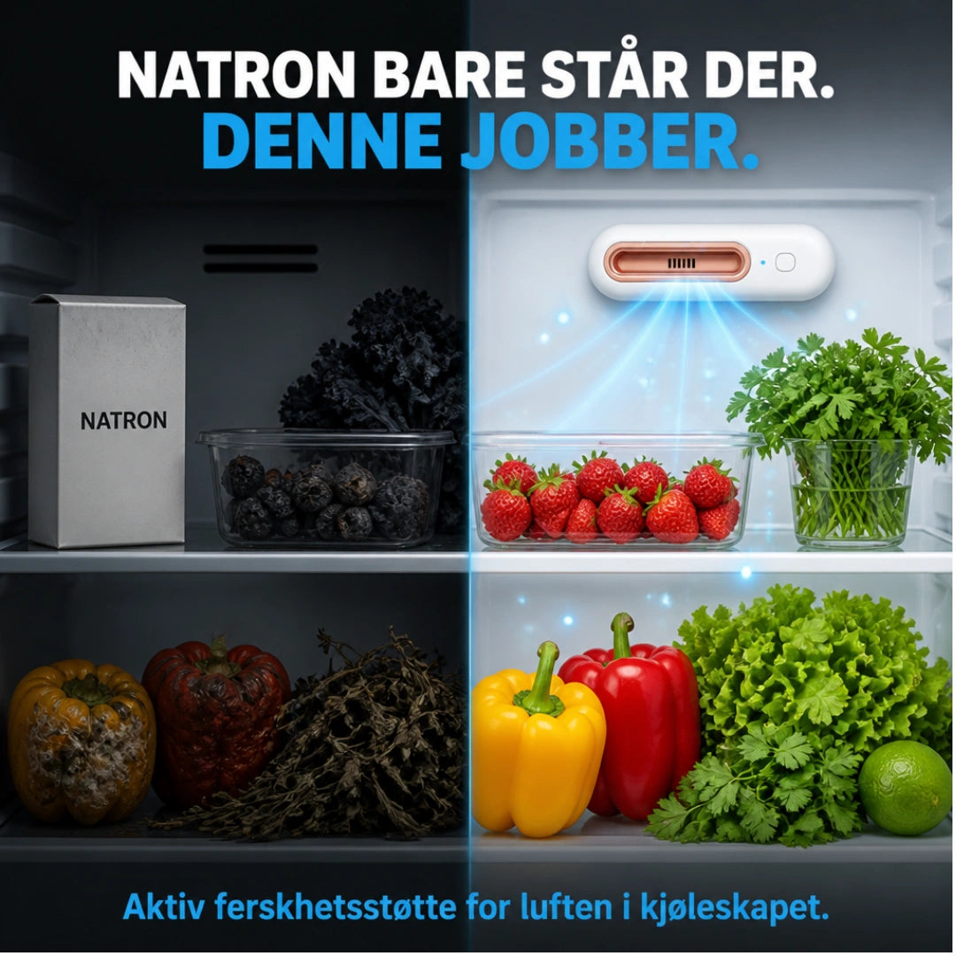 ScandiAir™ - Holder maten fersk opptil 4 ganger lenger & reduserer matutgiftene dine