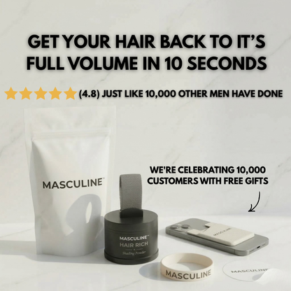 Masculine HairRich™ - Premium Hairloss Filler For Men