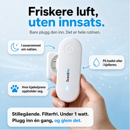 ScandiClean - Gi familien renere luft og et sunnere hjem