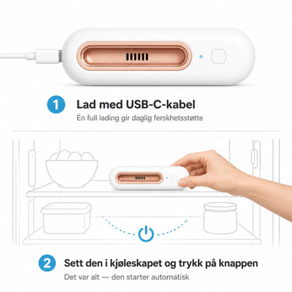ScandiAir™ - Holder maten fersk opptil 4 ganger lenger & reduserer matutgiftene dine