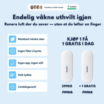 ScandiAir - Gi familien renere luft og et sunnere hjem