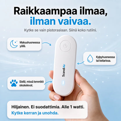 ScandiAir – Anna perheellesi puhtaampaa ilmaa ja terveempi koti